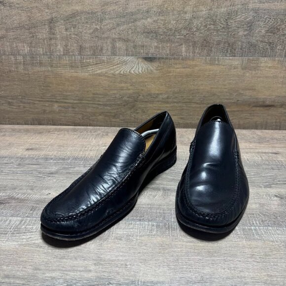 Cole Haan Black Leather Loafers Men's Size 13 - Picture 1 of 7